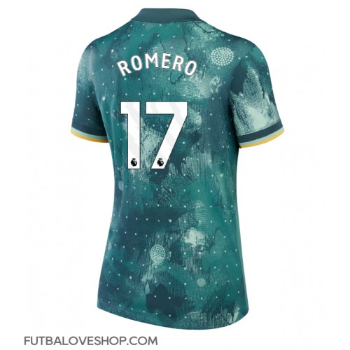 Dres Tottenham Hotspur Cristian Romero #17 Tretina pre Ženy 2024-25 Krátky Rukáv